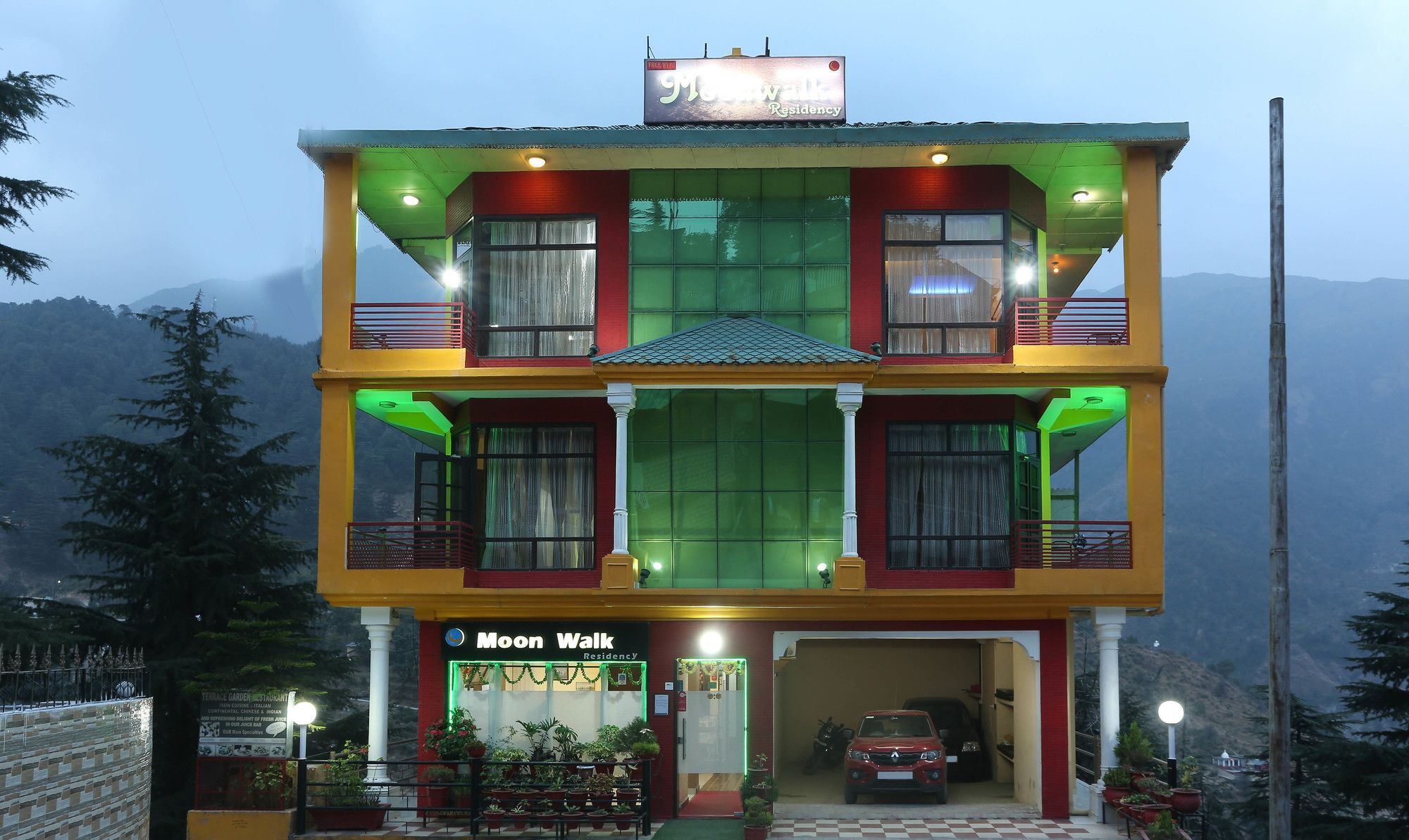 Hotel Moon Walk Residency Dharamshala Exterior foto